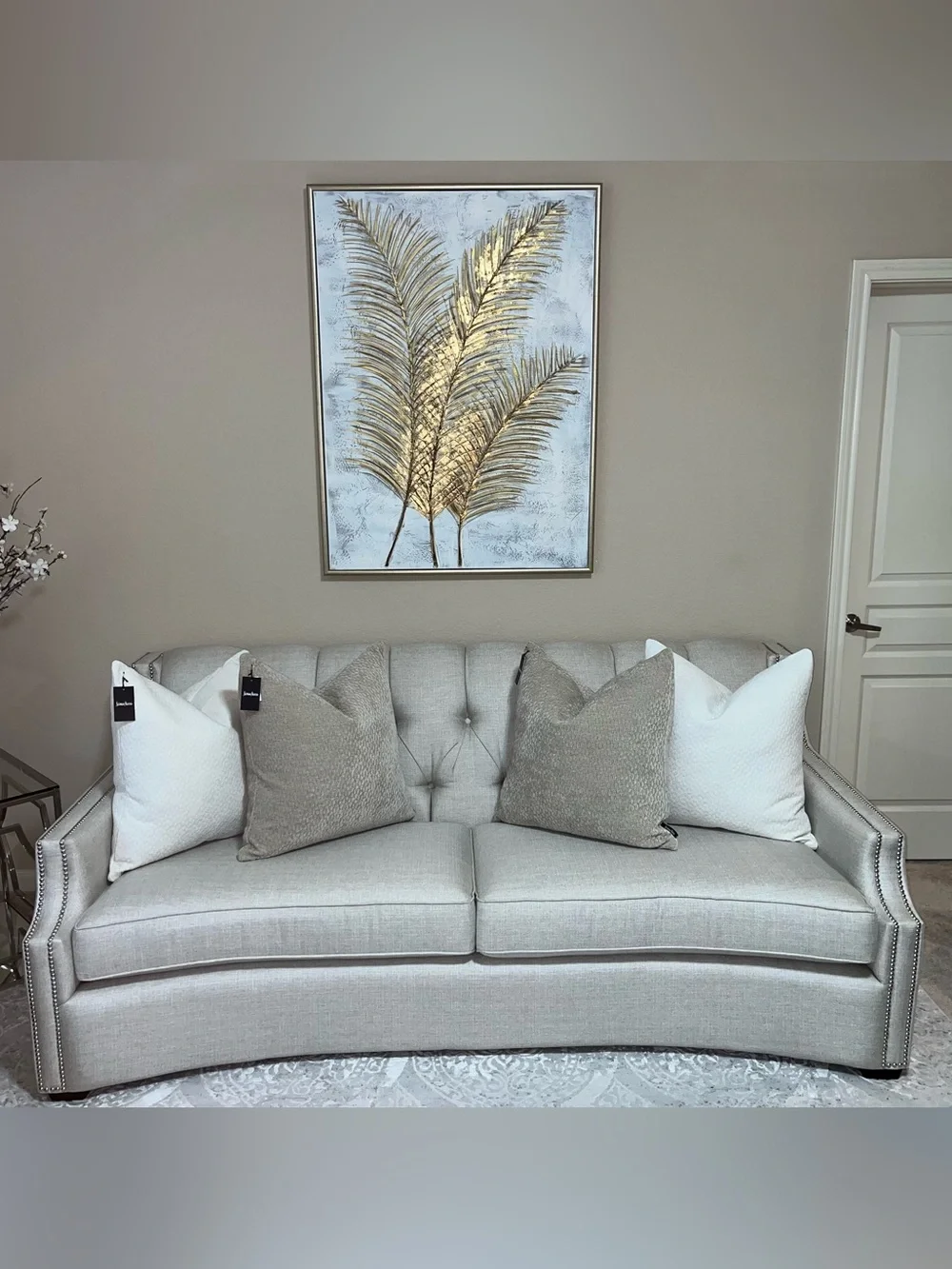 1-NWT NEIMAN MARCUS TEXTURE VELVET DESIGN DECORATIVE PILLOW (NH6200)